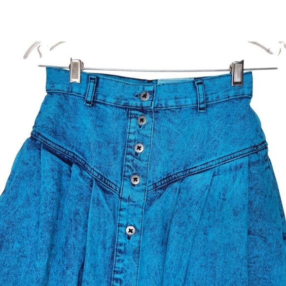VTG 80s Sundance Size S/M Denim Jacket Skirt Set Acid Wash Country Western Long - Picture 13 of 15